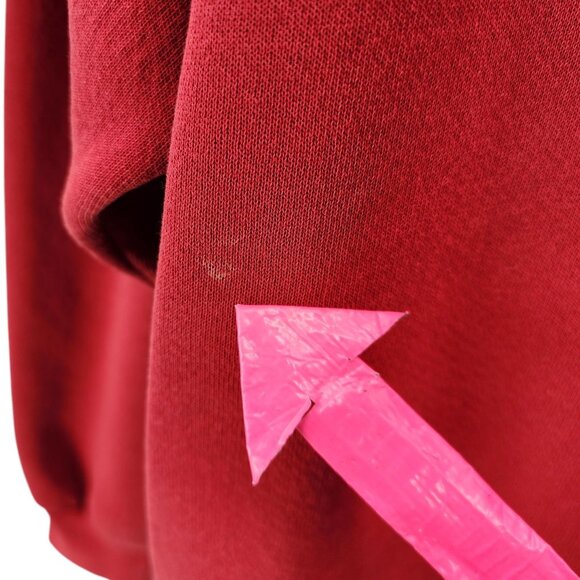 Vintage The Disney Store Adult XXL Sweatshirt Mickey Mouse 1928 Red Graphic - Picture 9 of 14